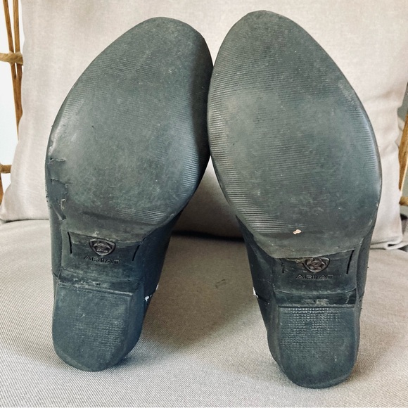 🤠 Ariat Black Western Cowboy Boots | Snip Toe | Women’s 6.5 C | AS-IS - Picture 6 of 8